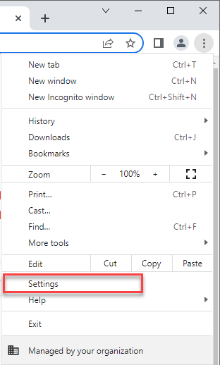 Figure 2 - Enable Pop-ups and redirects